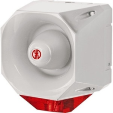 Werma 44211068 Flash/Sounder WM 42 tne 115-230VAC GY/RD villanyszerelés