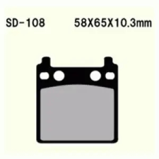 Wesrah VD-108 fékbetét Wesrah  Futómű és fék alkatrészek Fékbetétek (tárcsafék) egyéb motorkerékpár alkatrész