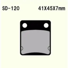 Wesrah VD-120 (FA54) fékbetét Wesrah Futómű és fék alkatrészek Fékbetétek (tárcsafék) egyéb motorkerékpár alkatrész