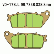Wesrah VD-178JL fékbetét Wesrah Futómű és fék alkatrész Fékbetét (tárcsafék) egyéb motorkerékpár alkatrész
