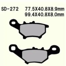 Wesrah VD-272 fékbetét Wesrah  Futómű és fék alkatrészek Fékbetétek (tárcsafék) egyéb motorkerékpár alkatrész