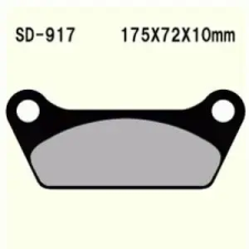 Wesrah VD-917 fékbetét Wesrah Futómű és fék alkatrészek Fékbetétek (tárcsafék) egyéb motorkerékpár alkatrész