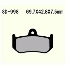 Wesrah VD-998 fékbetét Wesrah Futómű és fék alkatrészek Fékbetétek (tárcsafék) egyéb motorkerékpár alkatrész