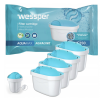 Wessper 4 db Wessper AQUAMAX LÚGOS SZŰRŐPATRON (AQUAPHOR, WESSPER, BRITA MAXTRA PLUS + kompatibilis)