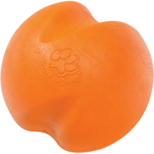 West Paw Jive - Össze-vissza pattogó labda (L | Narancs | 8 cm) játék kutyáknak