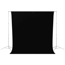  Westcott Szövet Háttér – Fotó-Stúdió Háttér - 270cm x 300cm (fekete) háttérkarton