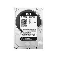 Western Digital HDD WD Black 6TB 3,5" 7200RPM 128MB SATA-III merevlemez