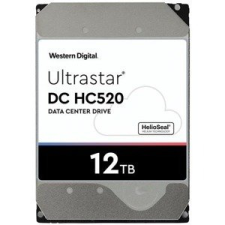 Western Digital Merevlemez Western Digital Ultrastar DC HC520 (He12) 3.5'' HDD 12TB 7200RPM SATA 6Gb/s 256MB | 0F30141 (0F30141) merevlemez