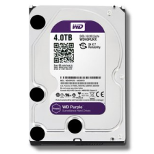 Western Digital Purple 3.5" 4TB 64MB SATA3 WD40PURX merevlemez
