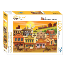 Western város Brain Tree puzzle - 1000 darab puzzle, kirakós