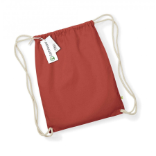 Westford Mill Uniszex organikus speciális táska Westford Mill EarthAware™ Organic Gymsac Egy méret, Narancssárga Rust kézitáska és bőrönd