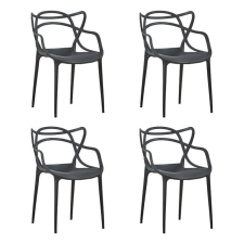  Weston szék Fekete 4 db N bútor