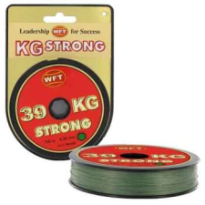 WFT Fonott zsinór wft new green 22kg 0,18mm 300m horgászzsinór