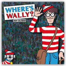Where's Wally? - Wo ist Wally 2024 - Wand-Kalender naptár, kalendárium