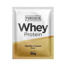  Whey Protein fehérjepor - 30 g - PureGold - vanília vitamin és táplálékkiegészítő