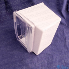 WHIRLPOOL - INDESIT Előlap, zöldségtartó (bal, eredeti) INDESIT hűtőgép beépíthető gépek kiegészítői