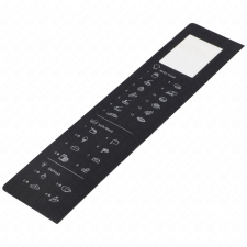 WHIRLPOOL - INDESIT Fólia, kezelő (eredeti) WHIRLPOOL / INDESIT mikrohullámú sütő beépíthető gépek kiegészítői