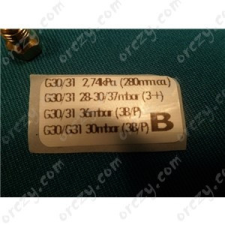 WHIRLPOOL - INDESIT Fúvóka (készlet, pb-re) WHIRLPOOL tűzhely beépíthető gépek kiegészítői