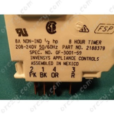 WHIRLPOOL - INDESIT Kapcsolóóra (időzítő, eredeti) WHIRLPOOL hűtőgép beépíthető gépek kiegészítői