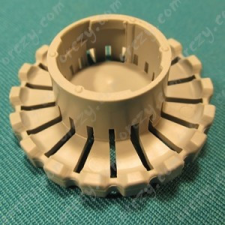 WHIRLPOOL - INDESIT Rögzítő (felső permetező kar, rácsos, világosszürke) eredeti WHIRLPOOL mosogatógép beépíthető gépek kiegészítői