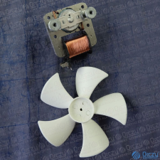 WHIRLPOOL - INDESIT Ventilátor motor (eredeti) WHIRLPOOL / INDESIT mikrohullámú sütő beépíthető gépek kiegészítői