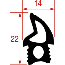 Whirlpool Tömítés sütőajtóhoz 1700 mm beépíthető gépek kiegészítői