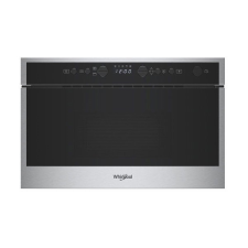 Whirlpool WMN464BX Fekete, Rozsdamentes acél Beépíthető 22 L 750 W Mikróhullámú sütő mikrohullámú sütő