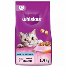 Whiskas Adult Sterile Salmon +1 - Szárazeledel (lazaccal) felnőtt macskák részére (1,4kg) macskaeledel