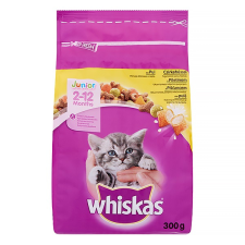 Whiskas állateledel száraz whiskas junior macskáknak csirkehússal 300g macskaeledel