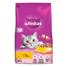 Whiskas Állateledel száraz WHISKAS macskáknak csirkeússal májas falatkákkal 300g macskaeledel