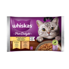 Whiskas alut.4x szárnyas menü Casserole - 4*85g macskaeledel