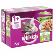 Whiskas Alutasak 12-pack Pure Deligt Húsos Halas Aszpikban 12x85g macskaeledel