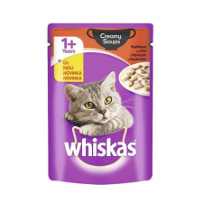  Whiskas alutasak krémes marha – 4×85 g macskaeledel