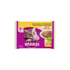 Whiskas Alutasakos 4-pack Baromfi válogatás 4*100g macskaeledel