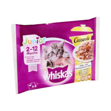 Whiskas alutasakos szárnyas casserole junior 4*85g - 340g macskaeledel
