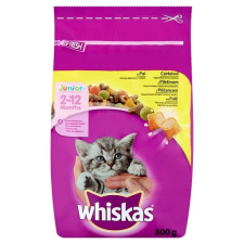 Whiskas Junior száraz macskaeledel csirkehússal junior macskák számára 300 g macskaeledel