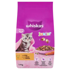  Whiskas Junior teljes értékű szárazeledel kölyökmacskáknak csirkével, 1,4 kg macskaeledel