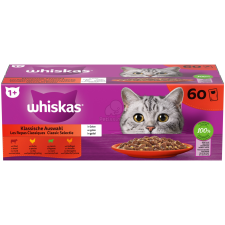 Whiskas Klasszikus alutasakos macskeledel válogatás 24 x 85 g macskaeledel