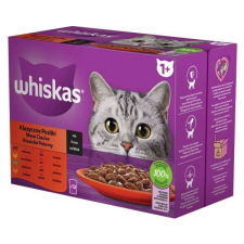 Whiskas Nedves Macskaeledel, Klasszikus Válogatás Mártásban, 12 x 85 g macskaeledel