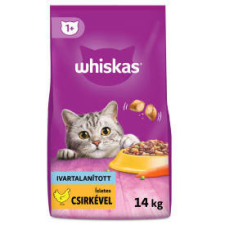 Whiskas Sterile Adult - szárazeledel (csirke) ivartalanított macskák részére (14kg) macskaeledel