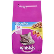 Whiskas száraz macskatáp 14kg Sterile Csirke macskaeledel