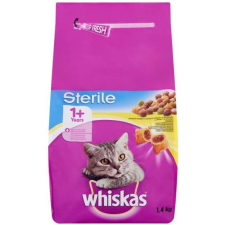Whiskas száraz macskatáp Steril csirke – 14 kg macskaeledel