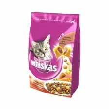Whiskas Száraz  Marha -Májas Falat 300g macskaeledel