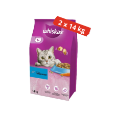  Whiskas szárazeledel 2x14kg halas macskaeledel