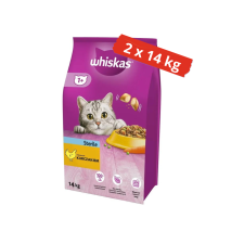 Whiskas szárazeledel 2x14kg steril csirke macskaeledel
