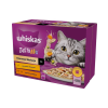 Whiskas Tasty Mix Krémes variációk csirkével, bárányhússal és pulykával mártásban 12x85g