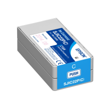 WHITE BOX (Epson SJIC22P) Tintapatron Cián (C33S020602FU) nyomtatópatron & toner
