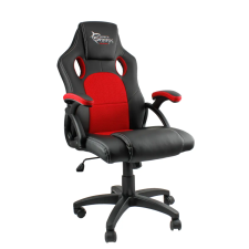 WHITE SHARK Kings Throne max. 130kg fekete-piros műbőr gamer szék forgószék