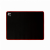 WHITE SHARK Red Knight Egérpad Black