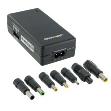 Whitenergy 15-24V, 70W univerzális hálózati tápegység, USB kábel és adapter